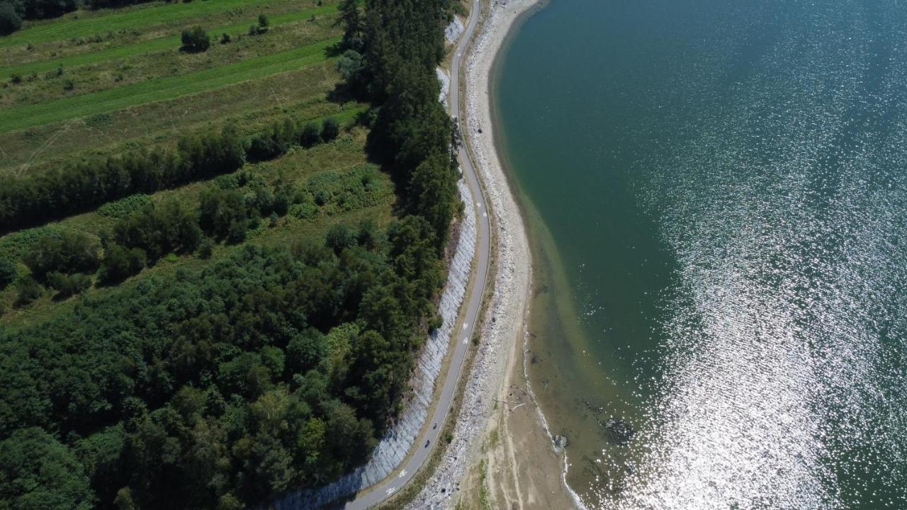 I Bike'owy Domek nad jeziorem czorsztyńskim Maniowy Zewnętrze zdjęcie